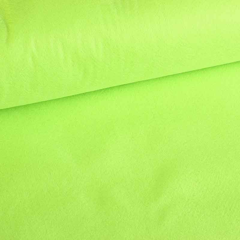 Tissu feutre lime