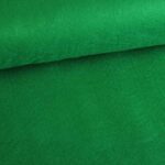 Vilt stof groen