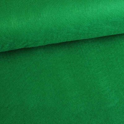 Tissu feutre vert