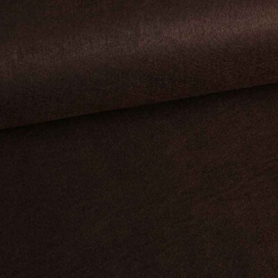 Tissu feutre brun