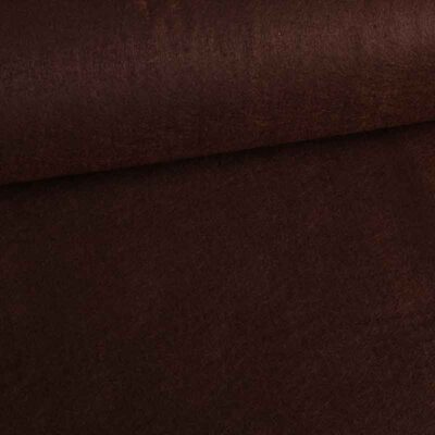 Tissu feutre brun clair