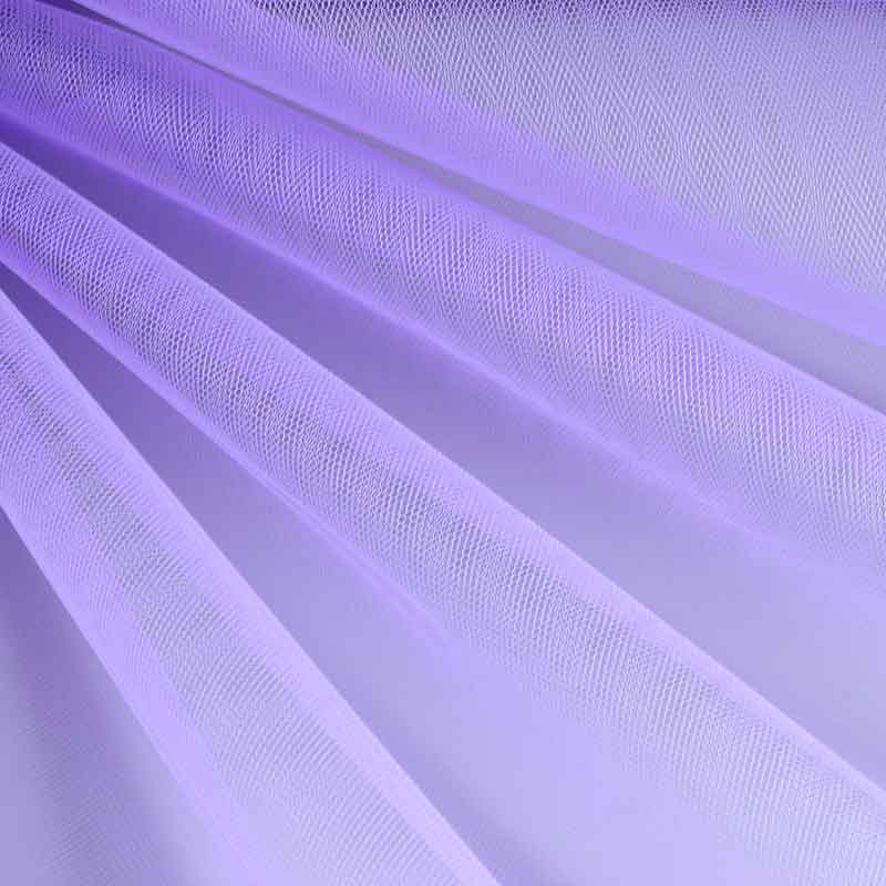 Tulle ignifuge lilas