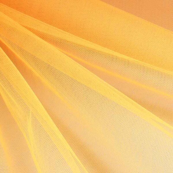 Tulle ignifuge fluor orange