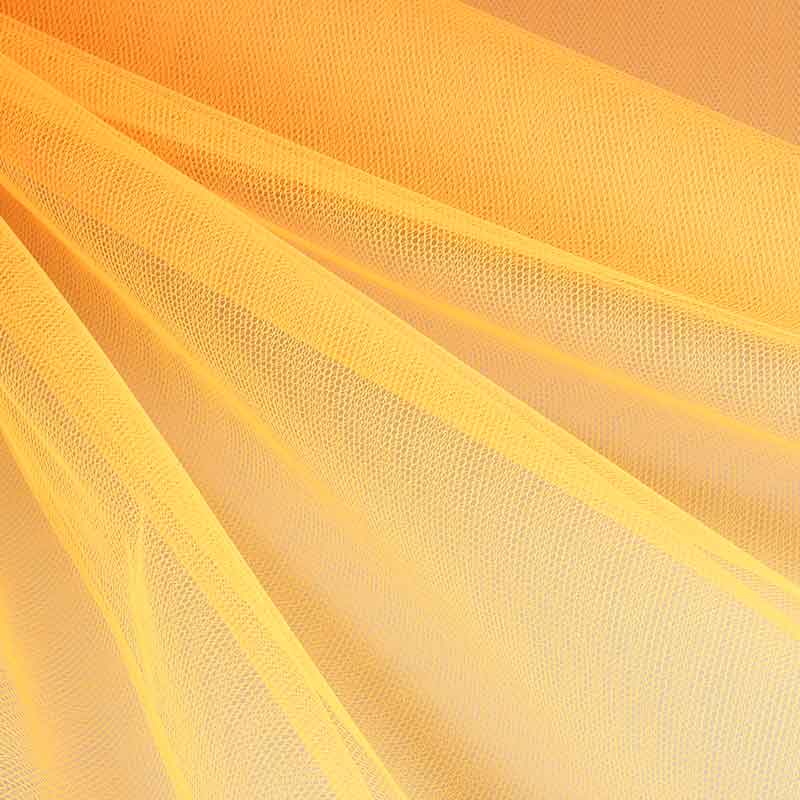 Tulle ignifuge fluor orange