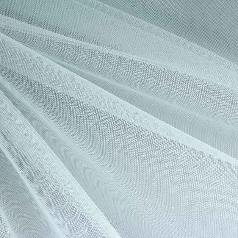 Tissu tulle ignifuge menthe clair