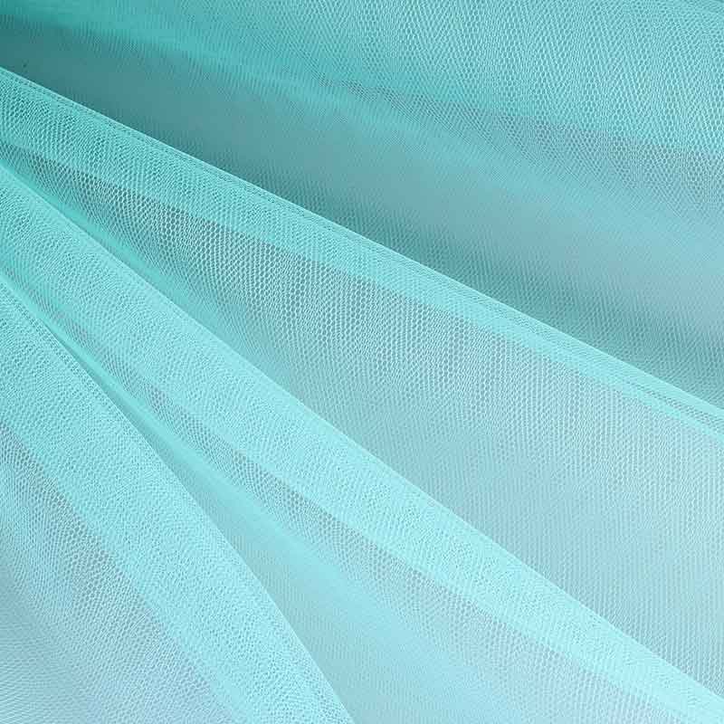 Tulle ignifuge menthe foncée