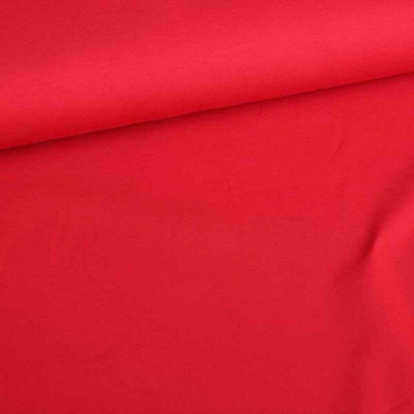 Tissu tricot rouge