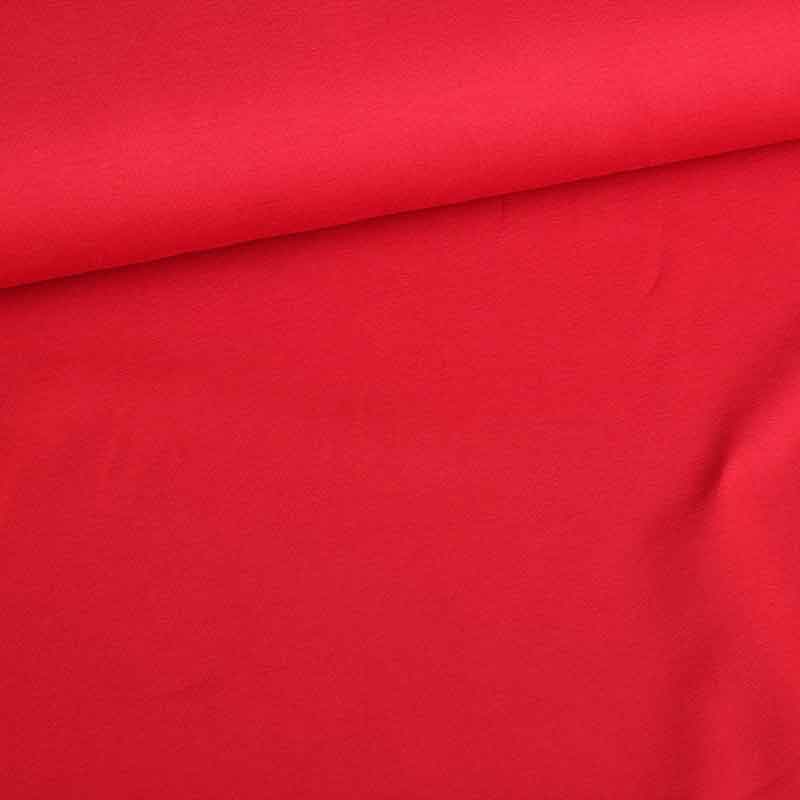 Tissu tricot rouge