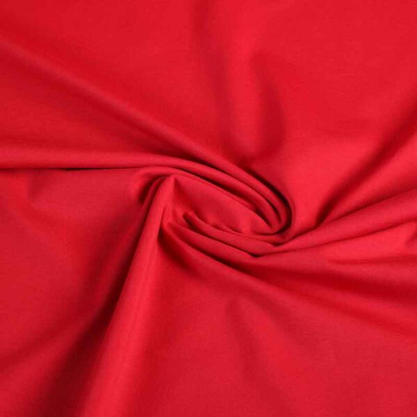 Tissu tricot rouge