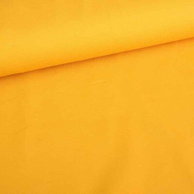 Tissu tricot jaune ocre