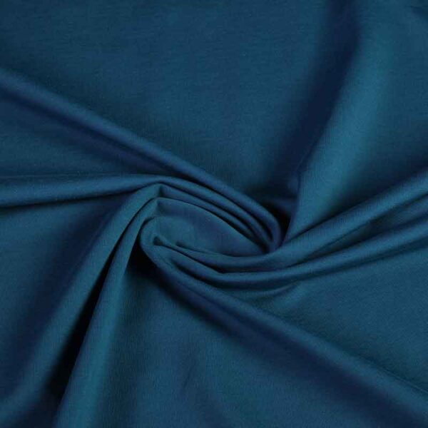 Tissu tricot petrol foncé