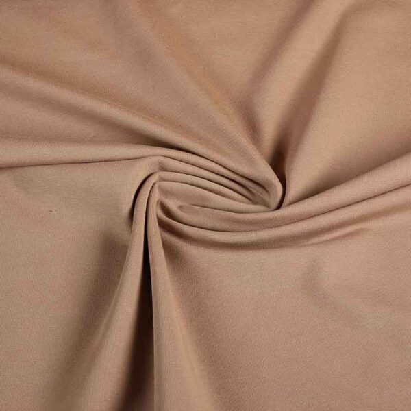 Tissu tricot taupe