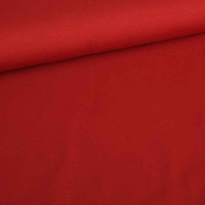 Tissu tricot coton stretch rouille