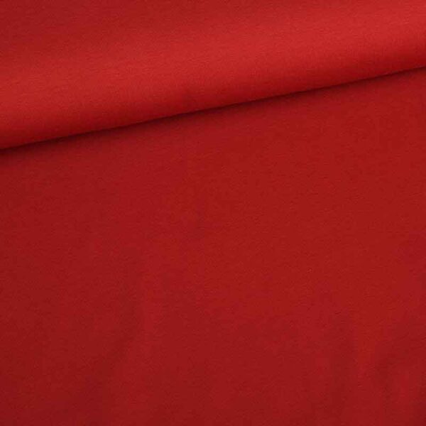 Tissu tricot coton stretch rouille