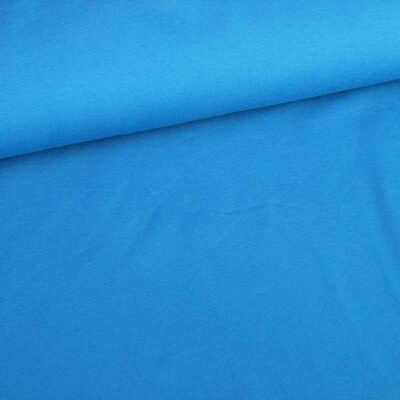Tissu tricot turquoise