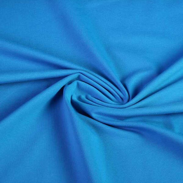 Tissu tricot turquoise