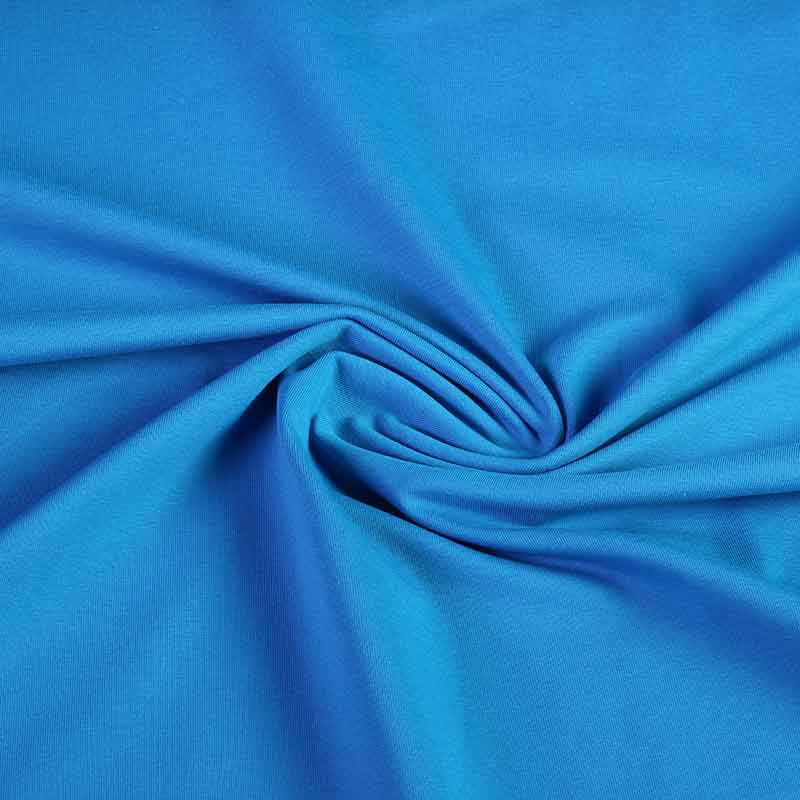 Tissu tricot turquoise
