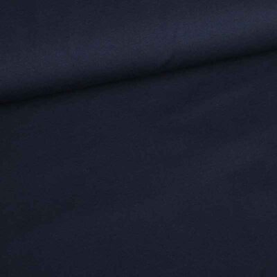 Tissu tricot bleu marine foncé