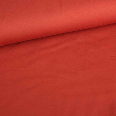 Tissu tricot cuivre