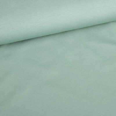 Tissu jersey vert sauge foncé