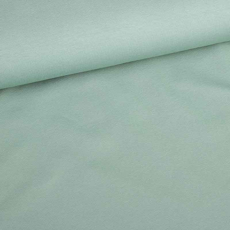 Tissu jersey vert sauge foncé