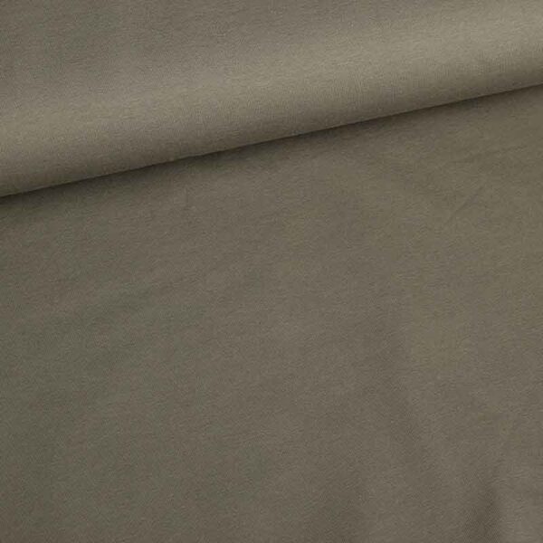 Tissu tricot coton army