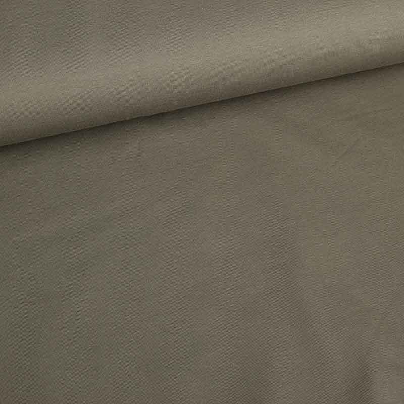 Tissu tricot coton army