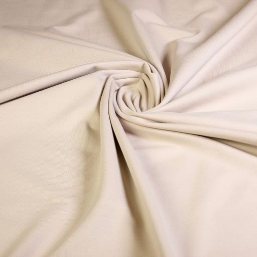 Tissu jersey beige