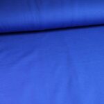 Tricot stof kobalt