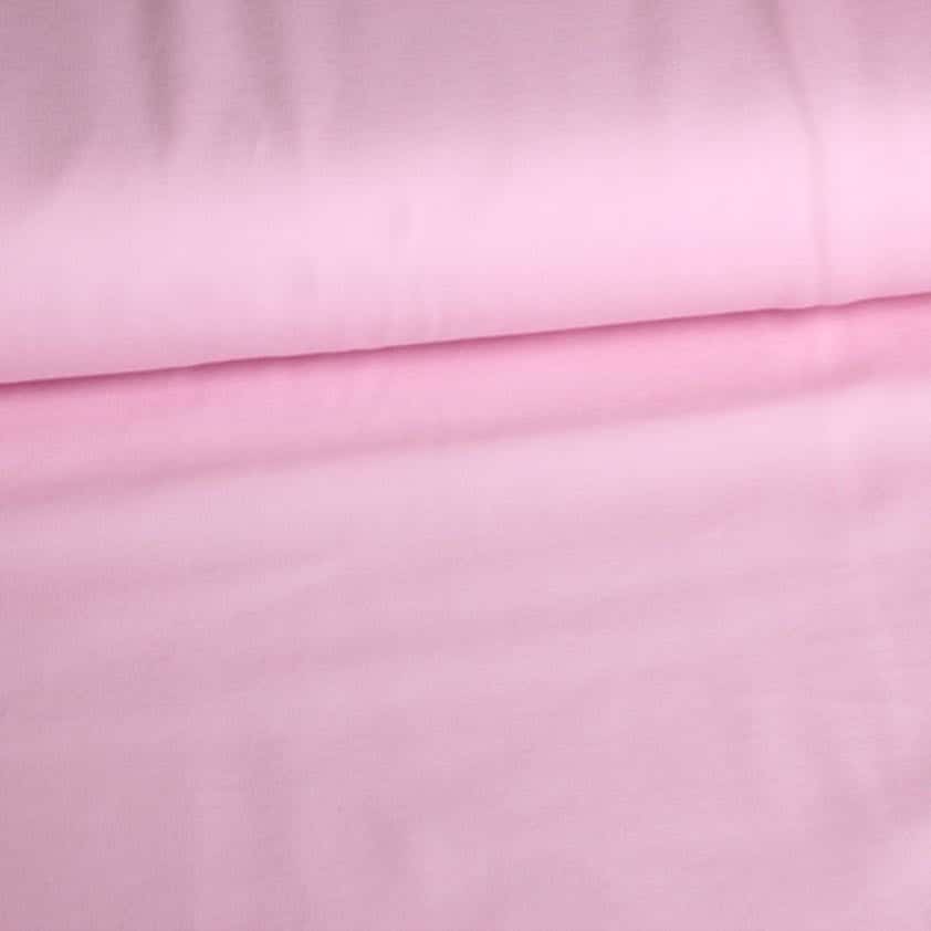 Tissu tricot bébé rose