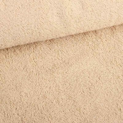 Tissu éponge sable