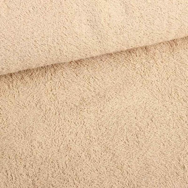 Tissu éponge sable
