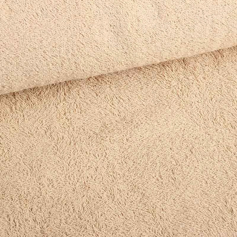 Tissu éponge sable