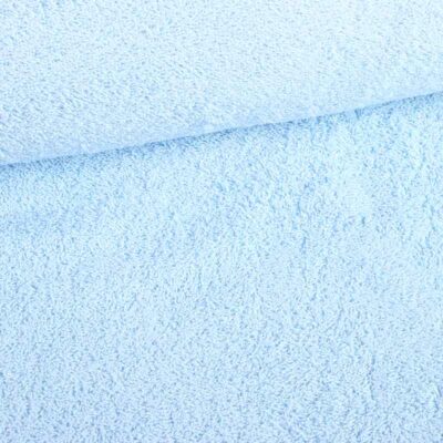 Tissu éponge bleu bébé