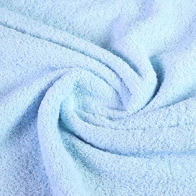Tissu éponge bleu bébé