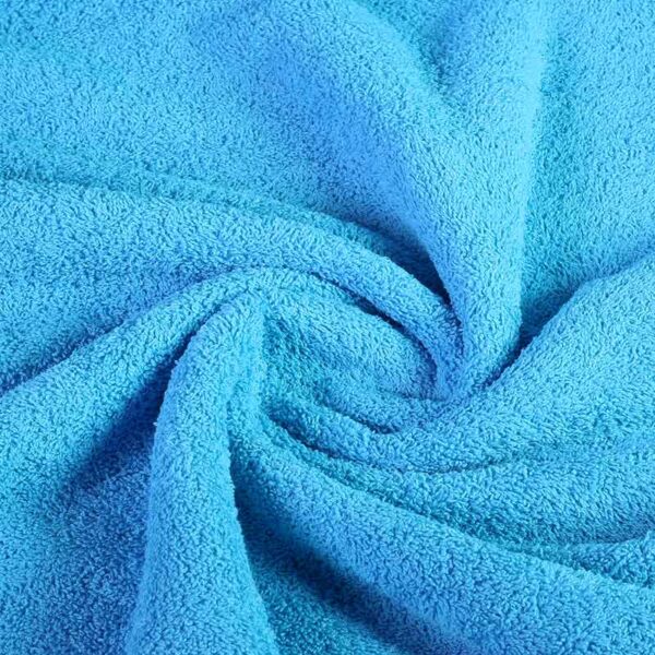 Tissu éponge aqua