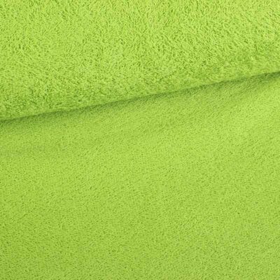 Tissu éponge vert foncé