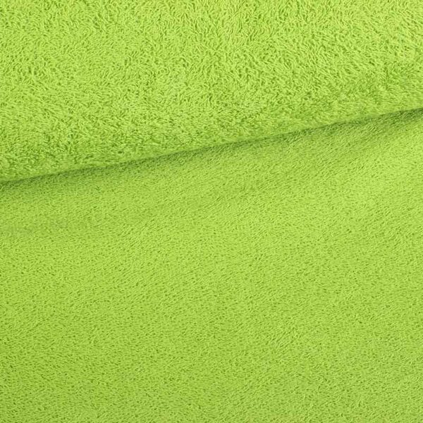 Tissu éponge vert foncé