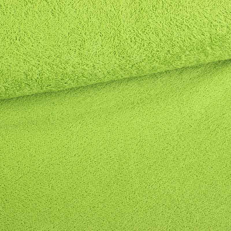 Tissu éponge vert foncé