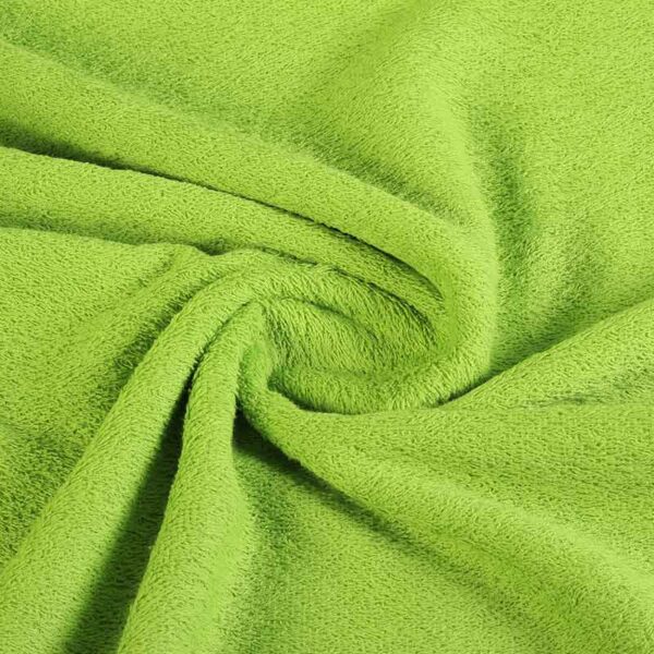 Tissu éponge vert foncé