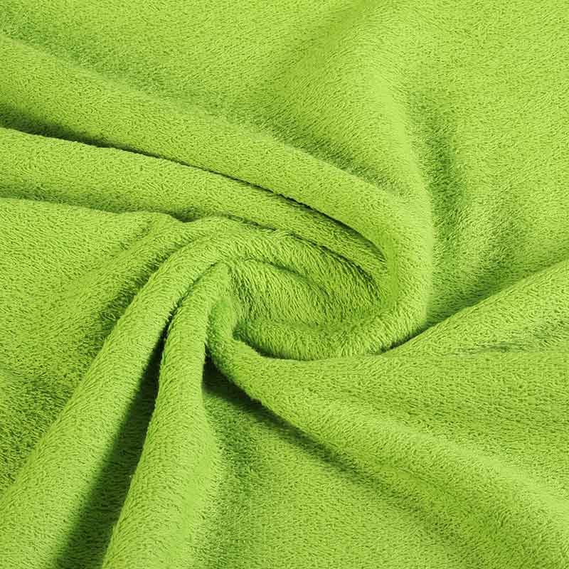 Tissu éponge vert foncé
