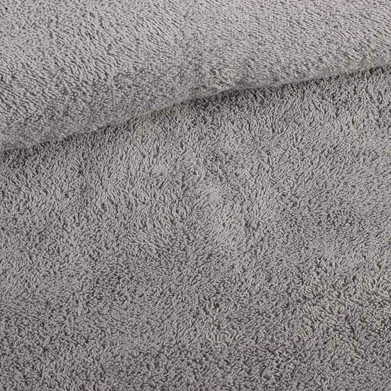 Tissu éponge gris