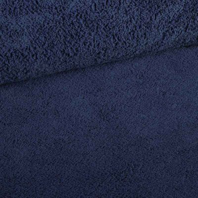 Tissu éponge navy