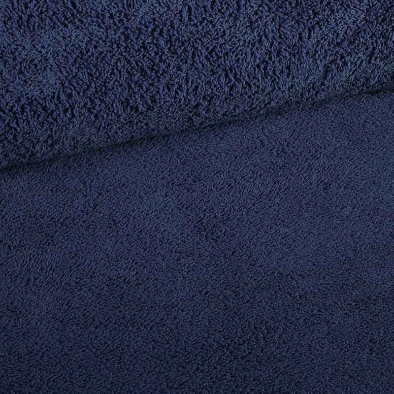 Tissu éponge navy
