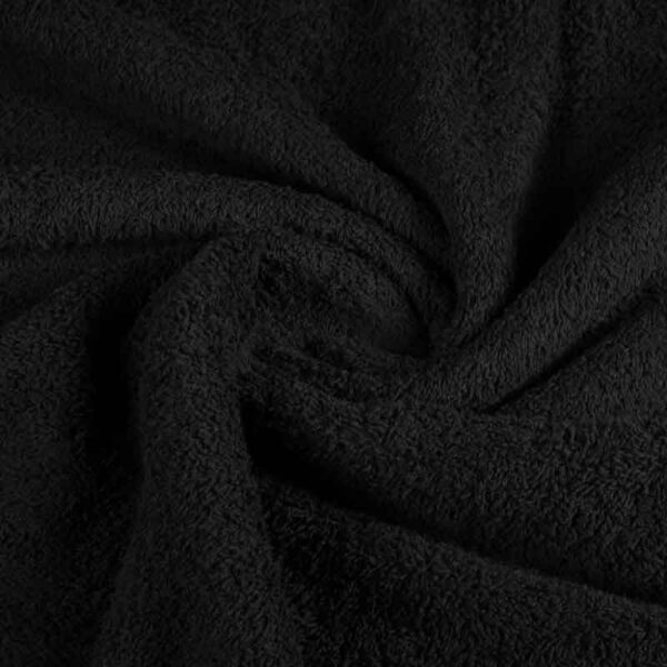 Tissu éponge noir