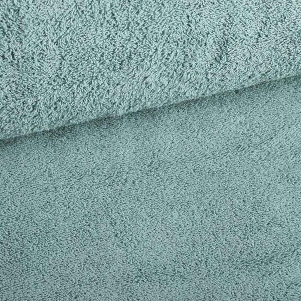 Tissu éponge vert sauge foncé
