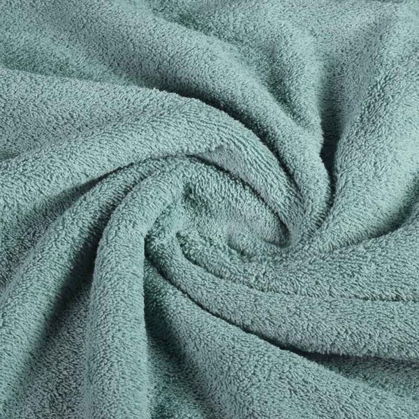Tissu éponge vert sauge foncé