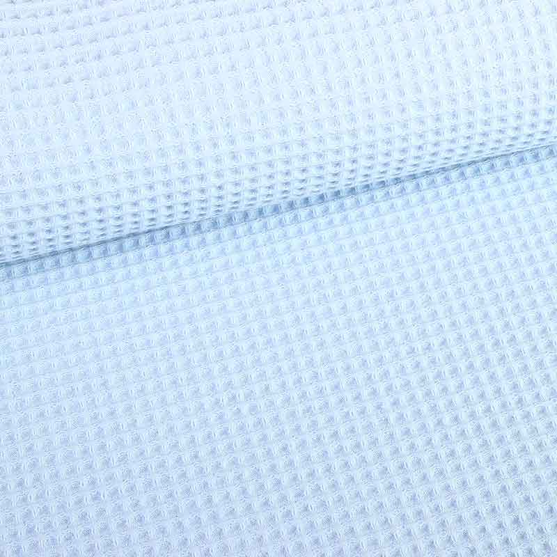 Tissu gaufré baby blue