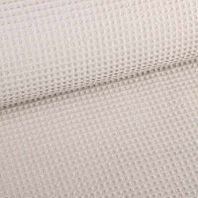 Tissu gaufré gris clair