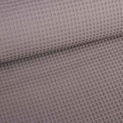 Tissu gaufré gris foncé